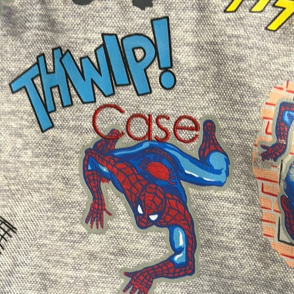 Spiderman Backpack Kids Superhero Backpack - Blue and Gray bookbag - Picture 6 of 6